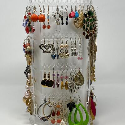 Large Lot of Vintage Earrings