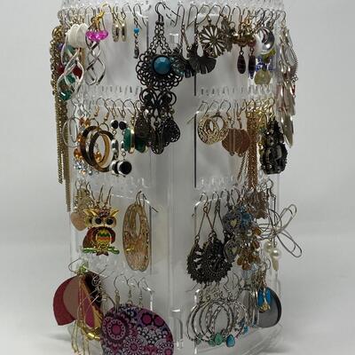 Large Lot of Vintage Earrings