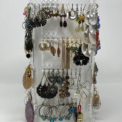 Large Lot of Vintage Earrings