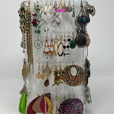 Large Lot of Vintage Earrings