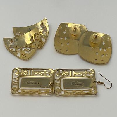 Three Vintage Berebi Earrings