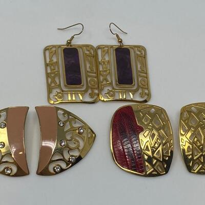 Three Vintage Berebi Earrings