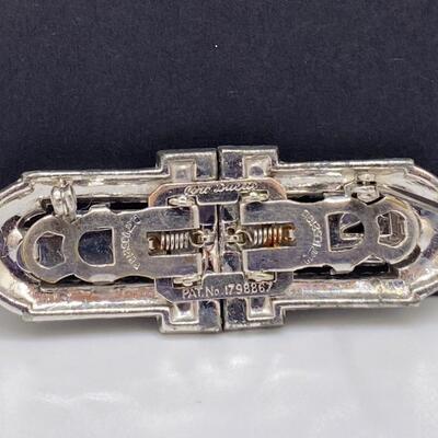 Vintage Signed Coro Duette Brooch Pin