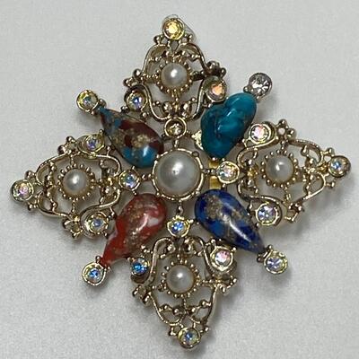 Vintage Large Sarah Coventry Pin/Brooch
