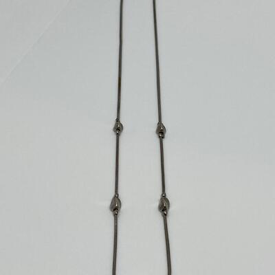 Sterling Silver Necklace and Rosary Lot