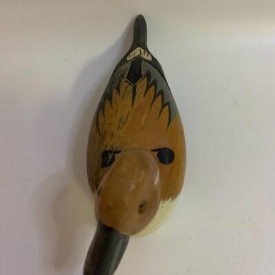 3 Wooden â€œDecoyâ€ Ducks - 6â€ long 8.5â€ long & 10.5â€ long approx. each is 2-3â€ high