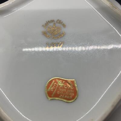 Lefton China #1207 Christmas Holiday Red Cardinal Holly Candy or Nut Dish - 7â€ wide x 6â€ deep approx
