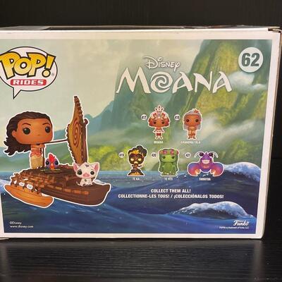 FUNKO ~ Pop Rides ~ Disney ~ Moana & Pua On Boat