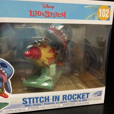 FUNKO ~ Pop Rides ~ Disney ~ LILO & Stitch ~ Stitch In Rocket