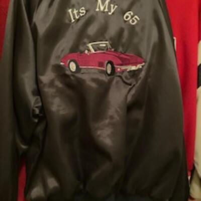It's My 65 Men's Leather Jacket 1965 Corvette