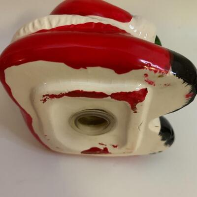 Santa Salt and Pepper Shakers - 5.5â€ tall x 3â€ wide x 3â€ deep