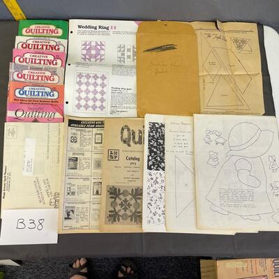 Quilt patterns and magazines