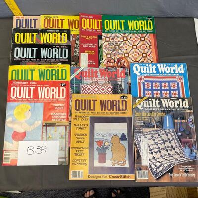 Quilting magazine assortment