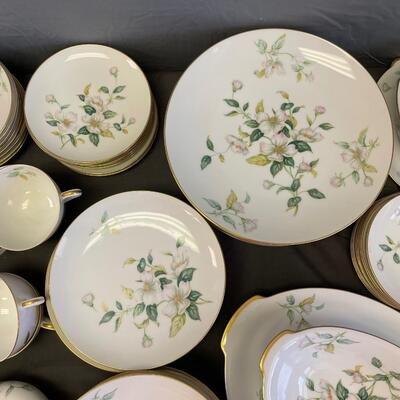 Sango Apple Blossom china set