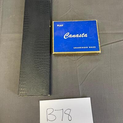 Cribbage and canasta cards