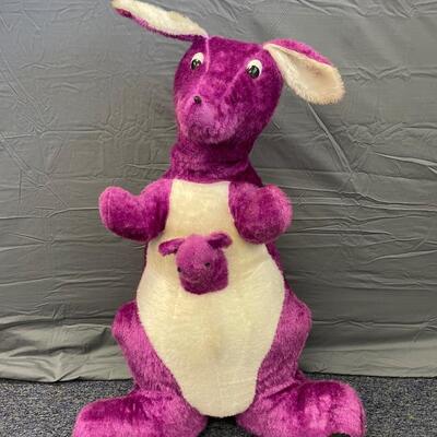 Giant purple kangaroo