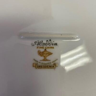 Vtg. Aladdin Dresden fine china