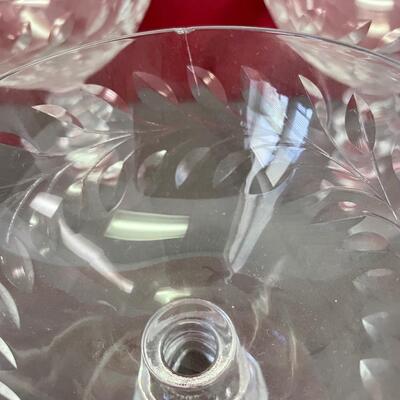 Nobility by Duncan & Miller 7 liquor glasses