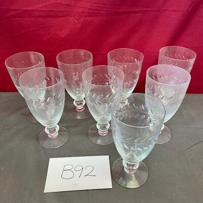 Nobility by Duncan & Miller 8 goblet