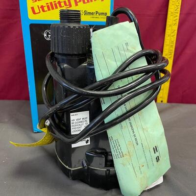 Siser geyser 2 sump pump