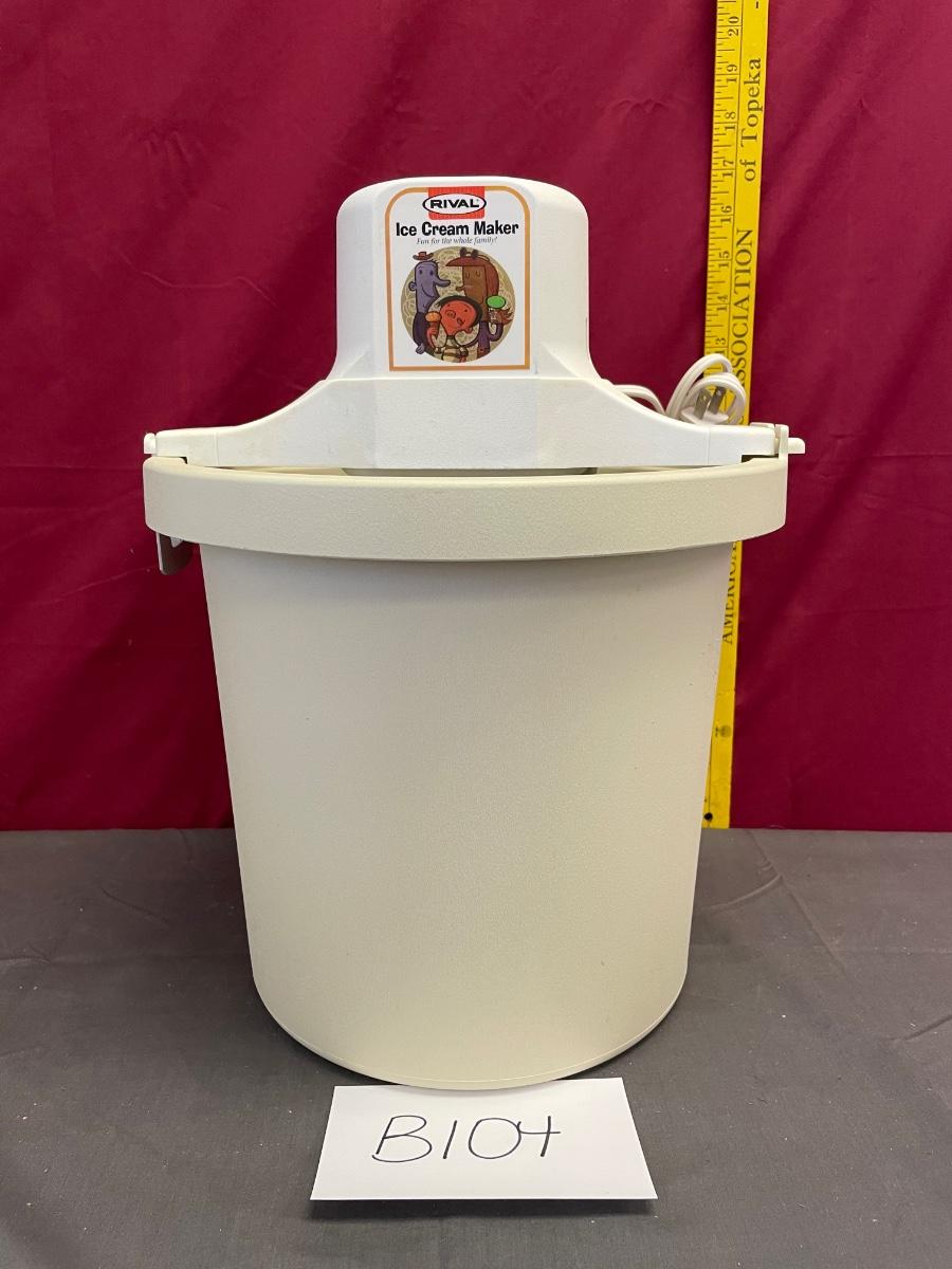 Rival ice cream freezer