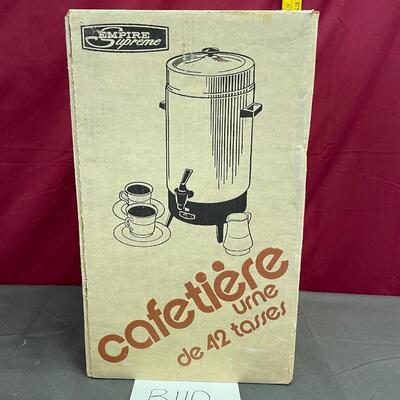 Empire Supreme 42 cup coffee maker