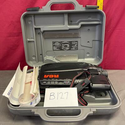 RCA camcorder in case
