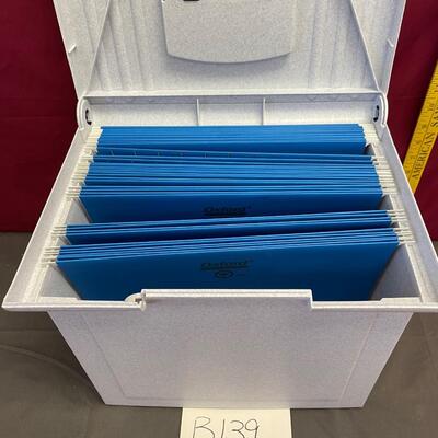 Hanging file folder box