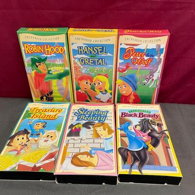 Enchanted collection VCR tapes