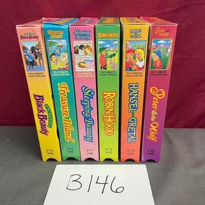 Enchanted collection VCR tapes
