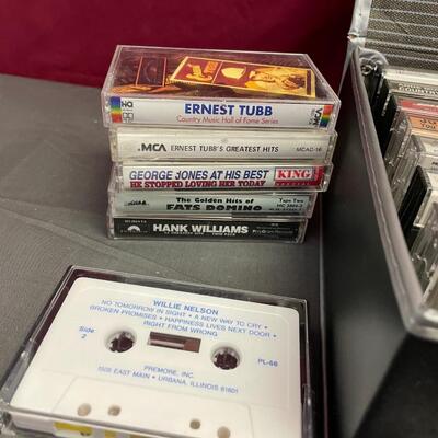 Vintage cassette tapes