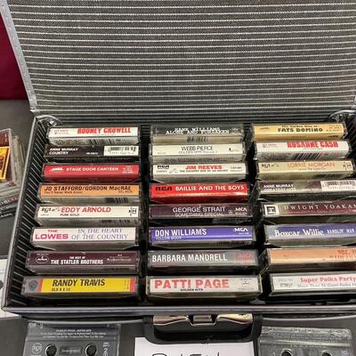 Vintage cassette tapes