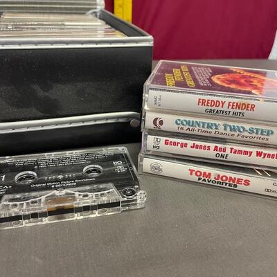 Vintage cassette tapes