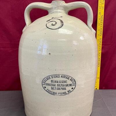 Excelsior Springs mineral water jug