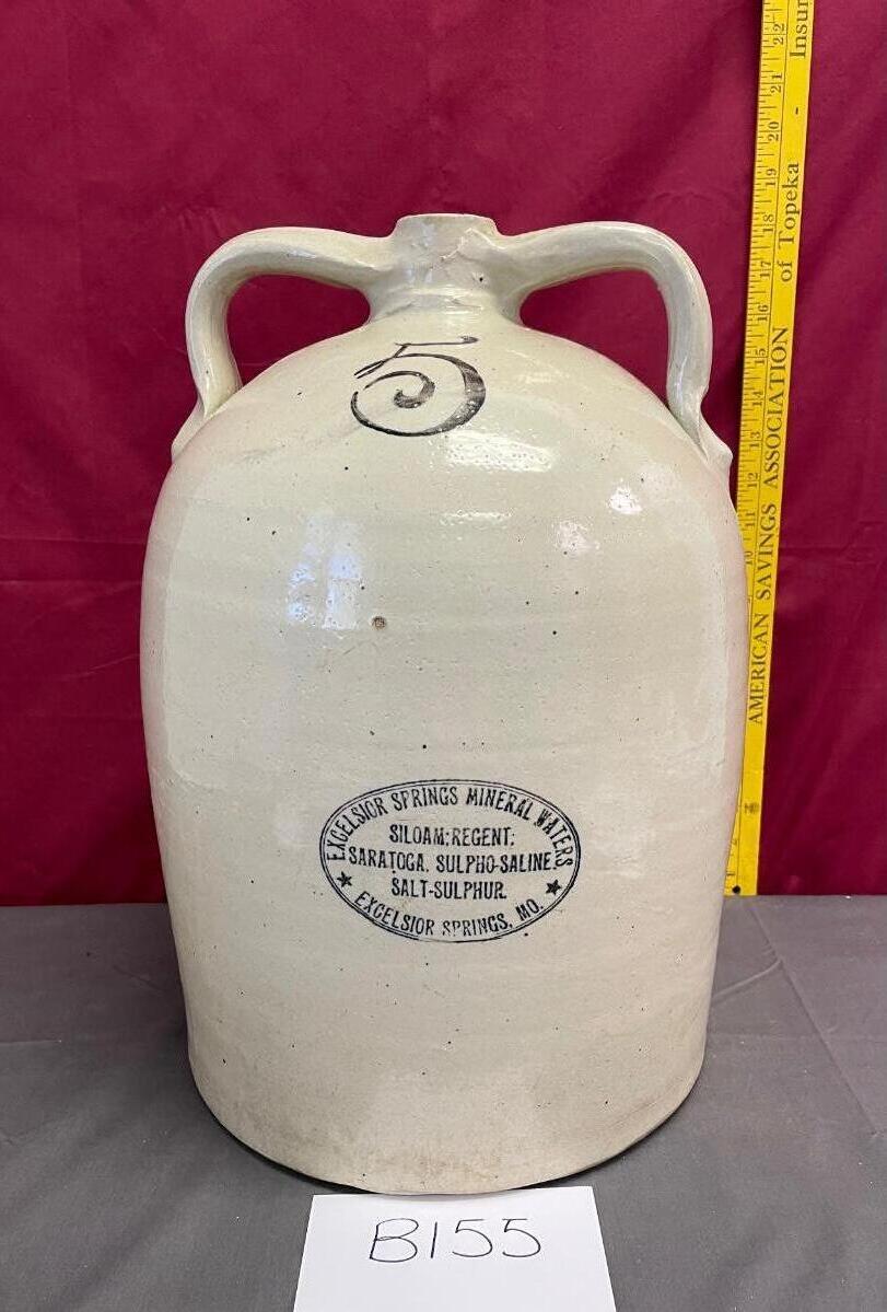 Excelsior Springs mineral water jug