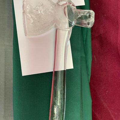 1904 St Louis Fair glass hatchet