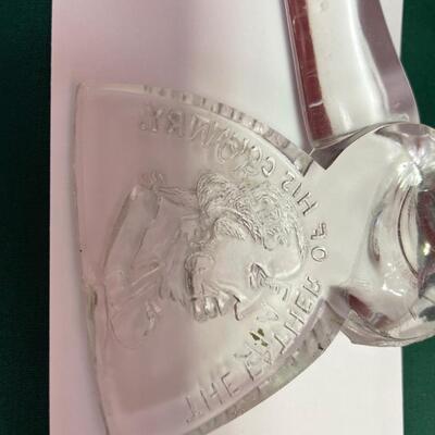 1904 St Louis Fair glass hatchet