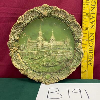 Josef Strnack pottery ceramic wall plaque