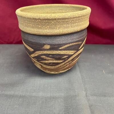 Native American sandstone pottery #1