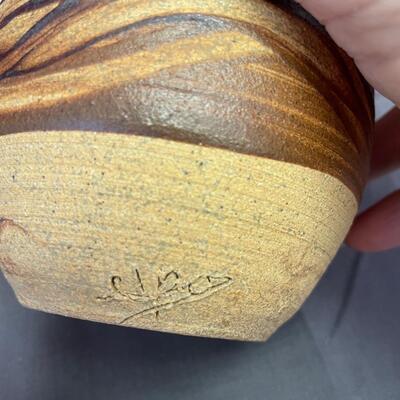 Native American sandstone pottery #1