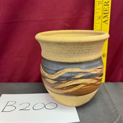 Native American sandstone pottery #1