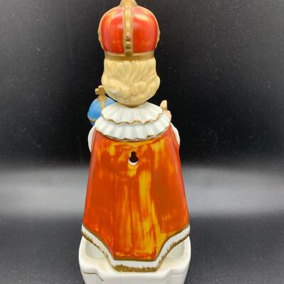 Infant Of Prague Rosary Holder - 7.5â€ high x 3â€ wide x 2.5â€ deep approx