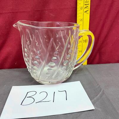 Vintage Anchor Hocking glass pitcher