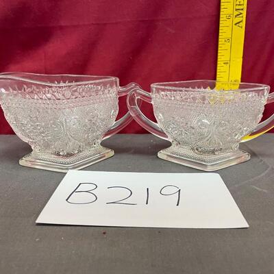 Vintage 1930â€™s Indiana Glass Co sandwich glass