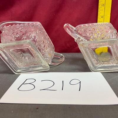 Vintage 1930â€™s Indiana Glass Co sandwich glass