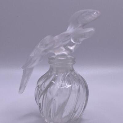Lalique Perfume Bottle for â€œLâ€™air du Tempsâ€ Perfume by Nina Ricci