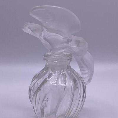 Lalique Perfume Bottle for â€œLâ€™air du Tempsâ€ Perfume by Nina Ricci