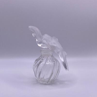 Lalique Perfume Bottle for â€œLâ€™air du Tempsâ€ Perfume by Nina Ricci
