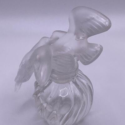Lalique Perfume Bottle for â€œLâ€™air du Tempsâ€ Perfume by Nina Ricci