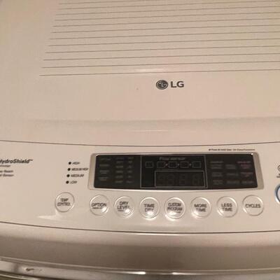 LG washer & dryer